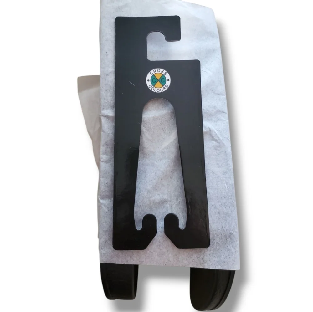 Cross Colours 90s Hip Hop Lisa Left Eye Lopes Legacy Black & White Slides NWT - Picture 8 of 9